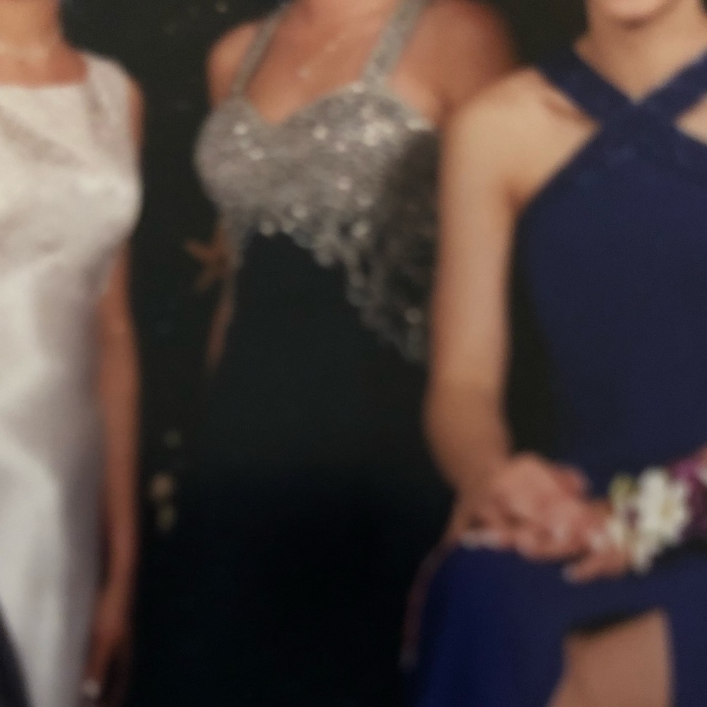 Navy blue sequin formal - Picture 8 of 8